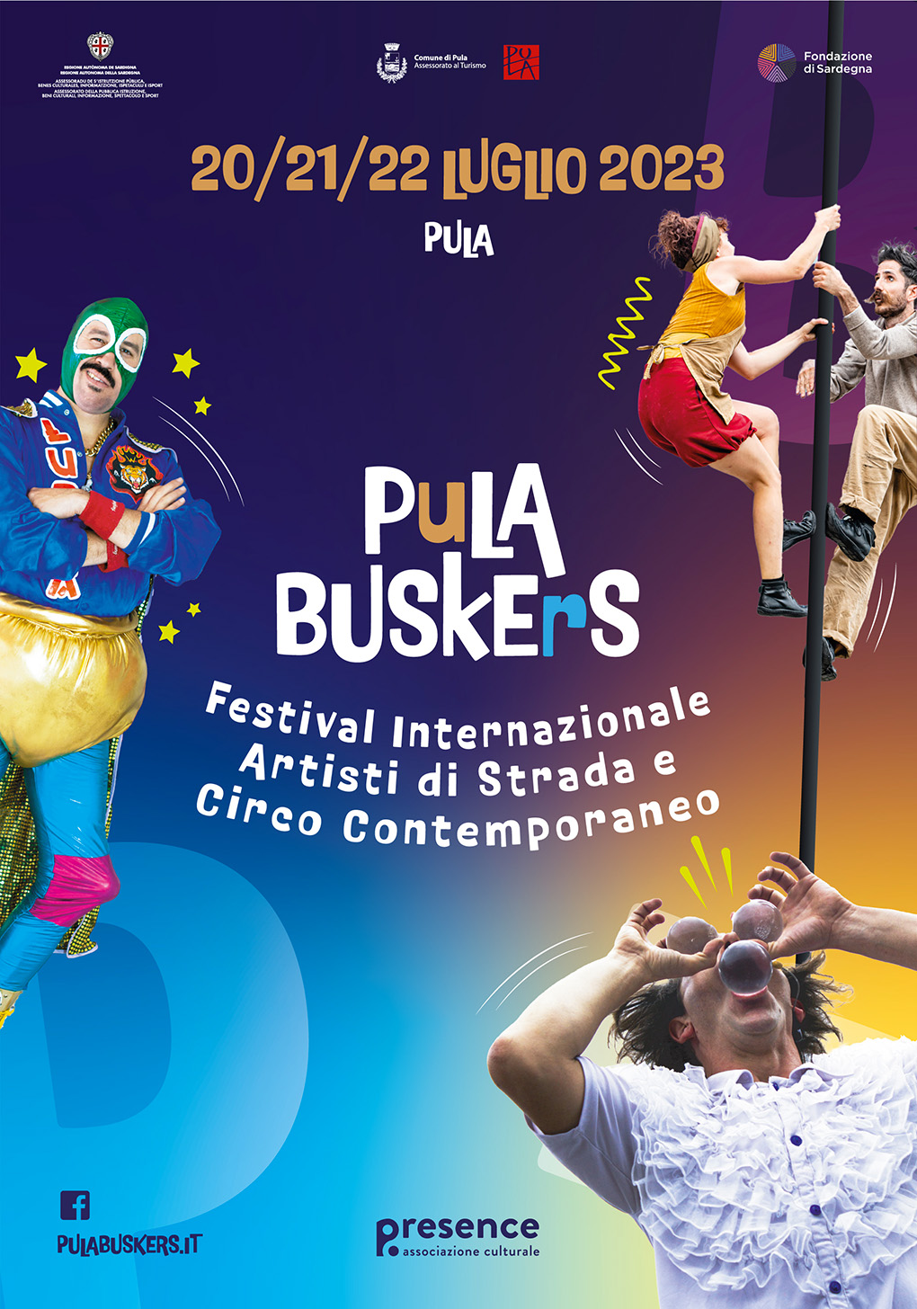 Locandina Pula Buskers Festival 2023